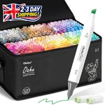 Ohuhu Alcohol 320 Colors Oahu - Chisel & Fine Art Set. Fixed Price $181.33.