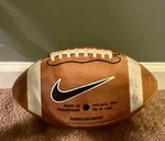 Nike 3005 Collegiate Football Small Girth Official Size & Weight. Fixed Price $60.00.