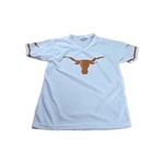 Texas Longhorns Franklin Football Medium Jerseys White Orange Euc. Fixed Price $8.76.