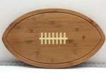 Toscana Picnic Time 90800505 Kickff Bamboo Football Cutting/serving Board. Fixed Price $29.99.