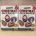 Set Of 4 Packs Curious Craft Christmas Holiday Rocks Painting Activities Kit. Fixed Price $20.00.