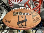 Official Afl Arena League Football Game Wilson Autographed By David Baker. Fixed Price $129.99.
