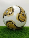+teamgiest Gold Adidas Thermal Bonded Technology Soccer Ball Size 5. Fixed Price $95.00.