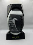New Nike Spin 8 Youth Kids Football Size Junior High 12-14 Black & White. Fixed Price $22.00.