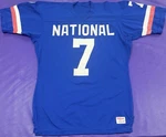 Authentic Joe Theisman #7 Washington Redskins 1984 Nfc Pro Bowl Wilson Jersey 44. Fixed Price $169.00.