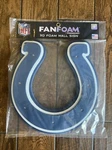 New Nfl Indianapolis Colts 3D Fan Logo Wall Sign Foamheads. Fixed Price $37.99.