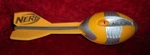 Nerf Aero Vortex Howler Foam Toy Football - 2012 Hasbro Whistler Yellow Orange. Fixed Price $11.69.
