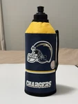 Official Nfl San Diego Chargers Water Bottle Insulated Carrier Vintage. Fixed Price $25.00.