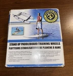 Airhead Sup Stand Paddleboard Training Wheels White Inflatable Yoga Child. Fixed Price $34.99.