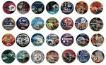 Nfl Assorted Teams Wincraft 20 1/4" Diameter Logo 500 Piece Puzzle New!. Fixed Price $29.99.