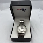 Game Time Watch New England Patriots Nfl Licensed Silver Nos. Fixed Price $24.99.