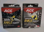 Lot Of 2 Ace Brand 3M Ankle Compression Support Small/medium, Mild Level. Fixed Price $16.11.