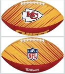 Wilson Nfl Team Tailgate Football - Kansas City Chiefs, Junior Size New. Fixed Price $21.99.