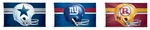 Nfl Assorted Teams Wincraft Helmet 3' 5' Deluxe Flag New!. Fixed Price $39.99.