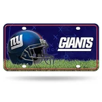 Rico Industries New York Giants Nfl Metal License Plate Tag. Fixed Price $14.99.
