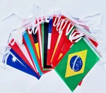 New 33FT Football Fifa World Cup 2026 Flags Bunting Speedy Delivery. Fixed Price $93.96.