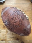 Vntg. Spalding Afl Football Joe Toss Commissioner Cushion Control - For Display. Fixed Price $249.98.