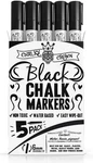 Chalky Crown Liquid Marker Pen - Dry Erase 1 Count (pack Of 5), Black. Fixed Price $13.87.