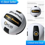 Outdoor Beach Volleyball Official Game Size 5 Hand Stitched Faux Leather. Fixed Price $115.99.