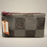 Sandol South Carolina Gamecocks Crossbody Bag Usc University Nwt Garnet Grey 9". Fixed Price $40.94.