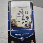 Peyton Manning Indianapolis Colts #18 Nfl Real Big Fathead Life Size 6'7" Nib. Fixed Price $74.99.