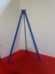 Durakick Football Holder ? Estate Find 17.5 Tall Tripod. Fixed Price $7.92.