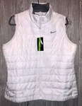 Nike Golf Warm Lightweight Windproof Resist White F/z Vest Jacket New Womens. Fixed Price $97.67.