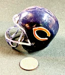 Chicago Bears Ceramic Mini Helmet -play Ball Lil Lidz Nfl Hand Painted With Box. Fixed Price $9.99.