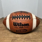Wilson Gst Ncaa Leather Football WTF1003 Game Used Mississippi College Choctaws. Fixed Price $123.49.