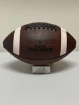 Wilson Slick Training Full-size Leather Football Fully Game Prepped. Fixed Price $155.00.