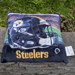 Northwest Pittsburgh Steelers Lights Up Square Decorative Pillow. Fixed Price $15.99.