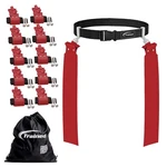 Flag Football Set Adjustable 10 Man Pop Red Trained Belt. Fixed Price $74.99.