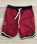 Men Lvft Sports Shorts, Training, Basketball Live Fit Maroon Size Medium. Fixed Price $12.00.