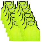 12 Scrimmage Vests Pinnies Soccer Youth Yellow New!. Fixed Price $29.95.