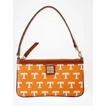 Dooney & Bourke University Of Tennessee Volunteers Orange Wristlet Pouchette. Fixed Price $60.00.