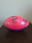 Brand New Sealed 2014 Poof Foam Football Purple & Red Made In Usa. Fixed Price $17.99.