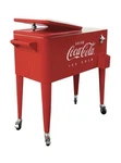 Leigh Country Cp 98121 80 Quart Coca-cola Ice Cold Cooler, Red Standard. Fixed Price $265.00.