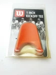 Wilson 1 Inch Kick Off Tee 9900 Orange Football Rubber. Fixed Price $5.39.
