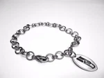 Nfl Seattle Seahawks Stainless Steel Logo Dangle Charm Bracelet. Fixed Price $21.99.