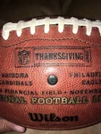 Game Used Wilson Duke 2008 Thanksgiving Day Nfl Football Eagles/cardinals Offica. Fixed Price $499.77.
