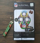 Official Xl Inflatable 51" Football Target + Bonus Wristlet Keychain *new*. Fixed Price $33.39.
