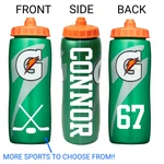 Personalized Name Custom Gatorade Squeeze Water Bottle,team Gift,birthday Party. Fixed Price $13.50.