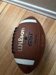 Wilson Gst Youth Football Brown White Black Official For Sport. Fixed Price $25.00.