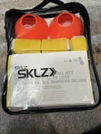 Football Deluxe Set With Flags And Cones New Sklz 10 Man. Fixed Price $9.99.