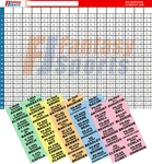 2025-26 Fantasy Basketball Draft Board With 350+ Player Labels. Fixed Price $64.99.