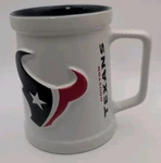 Houston Texans 26 Oz Ceramic Coffee Mug Beer Stein Football Nfl Drink. Fixed Price $35.50.