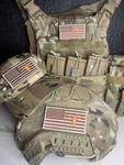 Military Combat American Flag Texas Longhorns Football Patch W Vlcro - Ncaa. Fixed Price $5.50.
