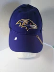 Baltimore Ravens Nfl Adjustable Hat Cap / M&t Bank Stadium - Purple. Fixed Price $9.99.