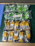 Nfl Flag Football Usa Pop Belts: 2 Sets Of 10 (unopened) Play 60 Yellow Green. Fixed Price $112.59.