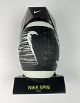 Nike Spin Football Youth Kid Size Junior High 12-14 Black New Box Unisex. Fixed Price $31.99.